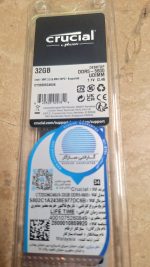 رم 32 گیگ DDR5 باس 5600 برای PC ساخت کروشال Crucial دارای گارانتی مادام العمر سازگار - Image 5