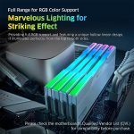 رم 32 گیگ DDR5 باس 7200 ساخت Klevv تایوان RGB دارای گارانتی و دوال چنل - Image 2